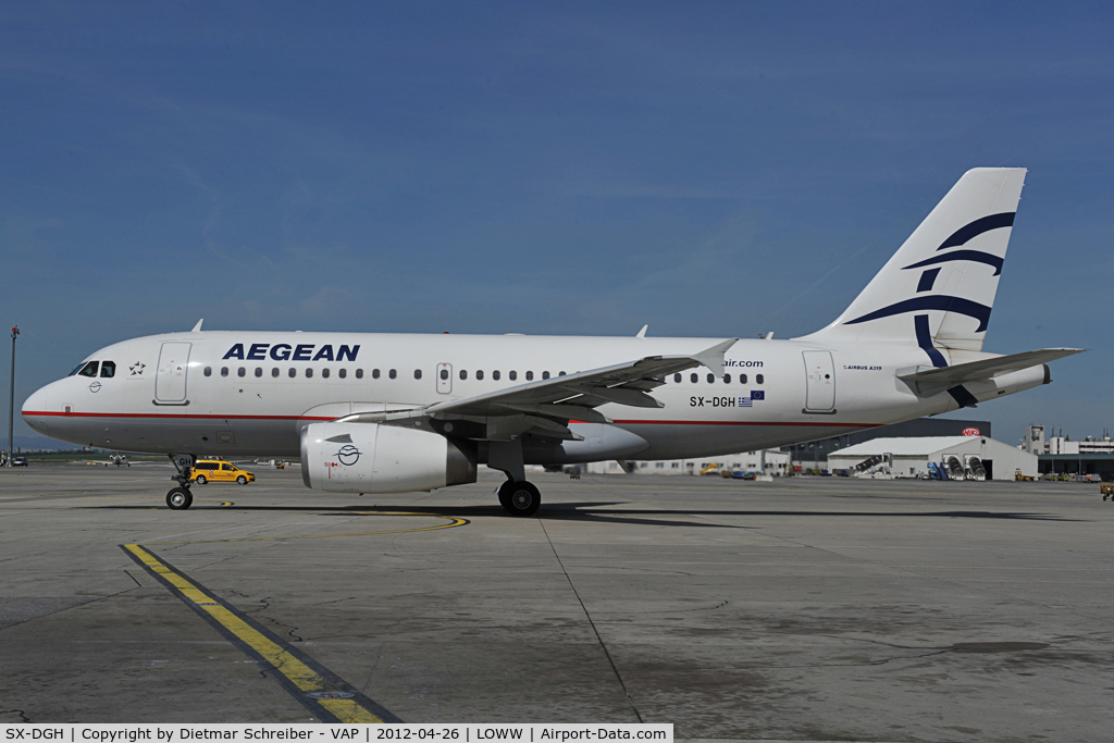 SX-DGH, 2011 Airbus A319-132 C/N 1880, Aegean Airbus 319