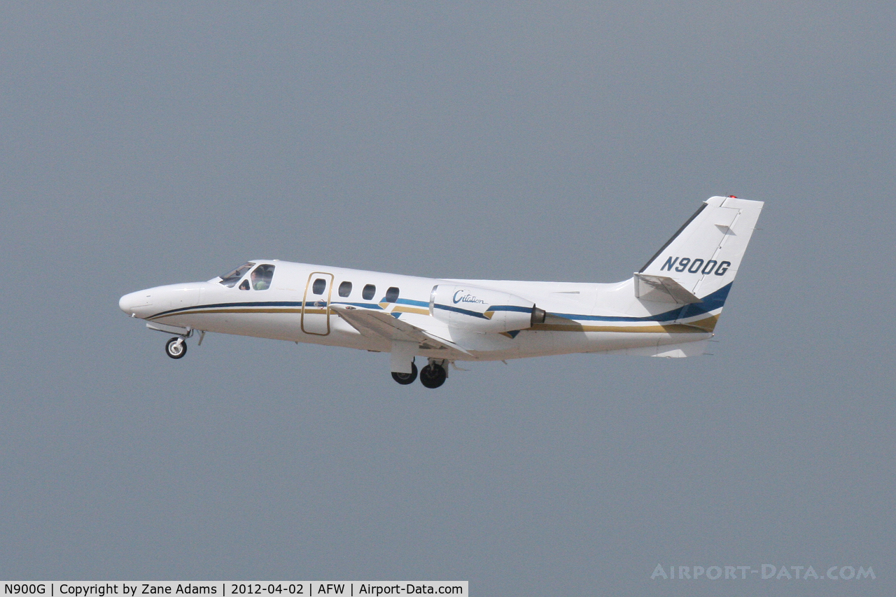 N900G, 1975 Cessna 500 C/N 500-0268, At Alliance Airport - Fort Worth, TX