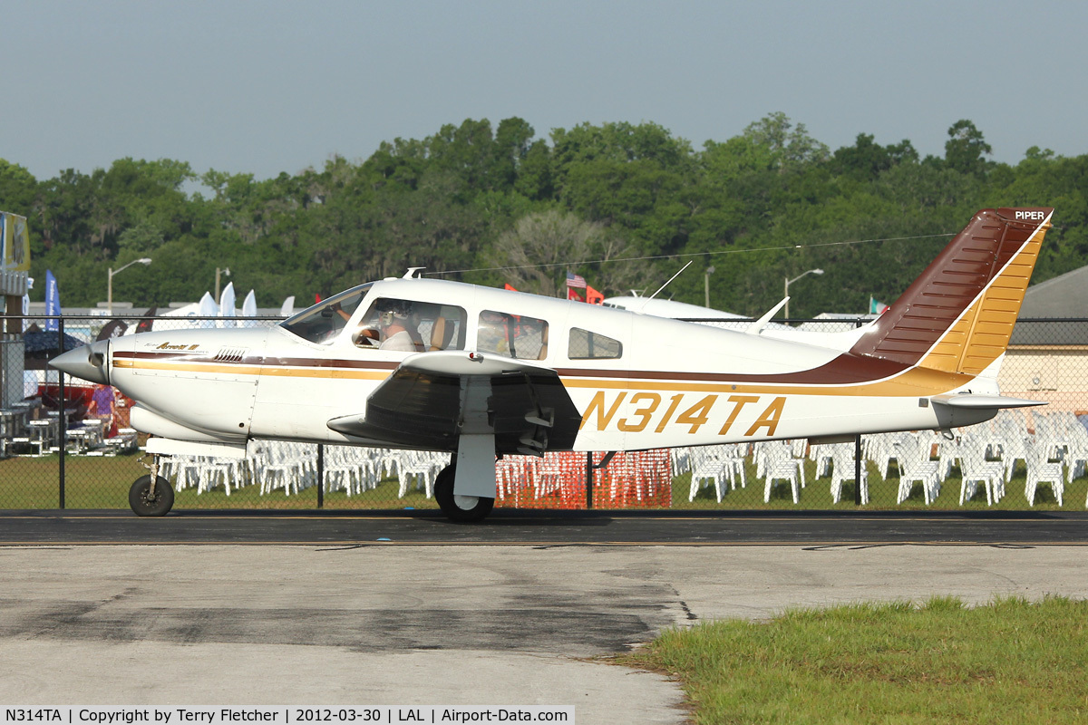 N314TA, Piper PA-28 C/N 28R-7703224, At 2012 Sun N Fun