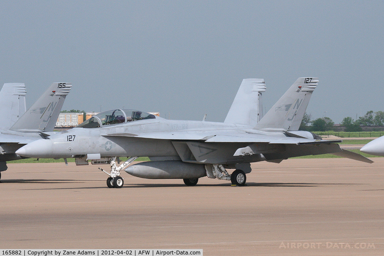 165882, Boeing F/A-18F Super Hornet C/N F042, At Alliance Airport - Fort Worth, TX