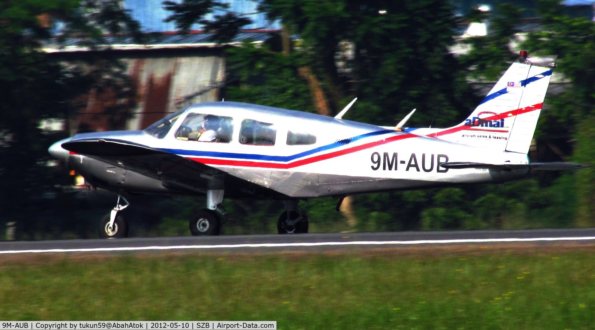 9M-AUB, Piper PA-28-180 Cherokee C/N 28-740511, Royal Selangor Flying Club