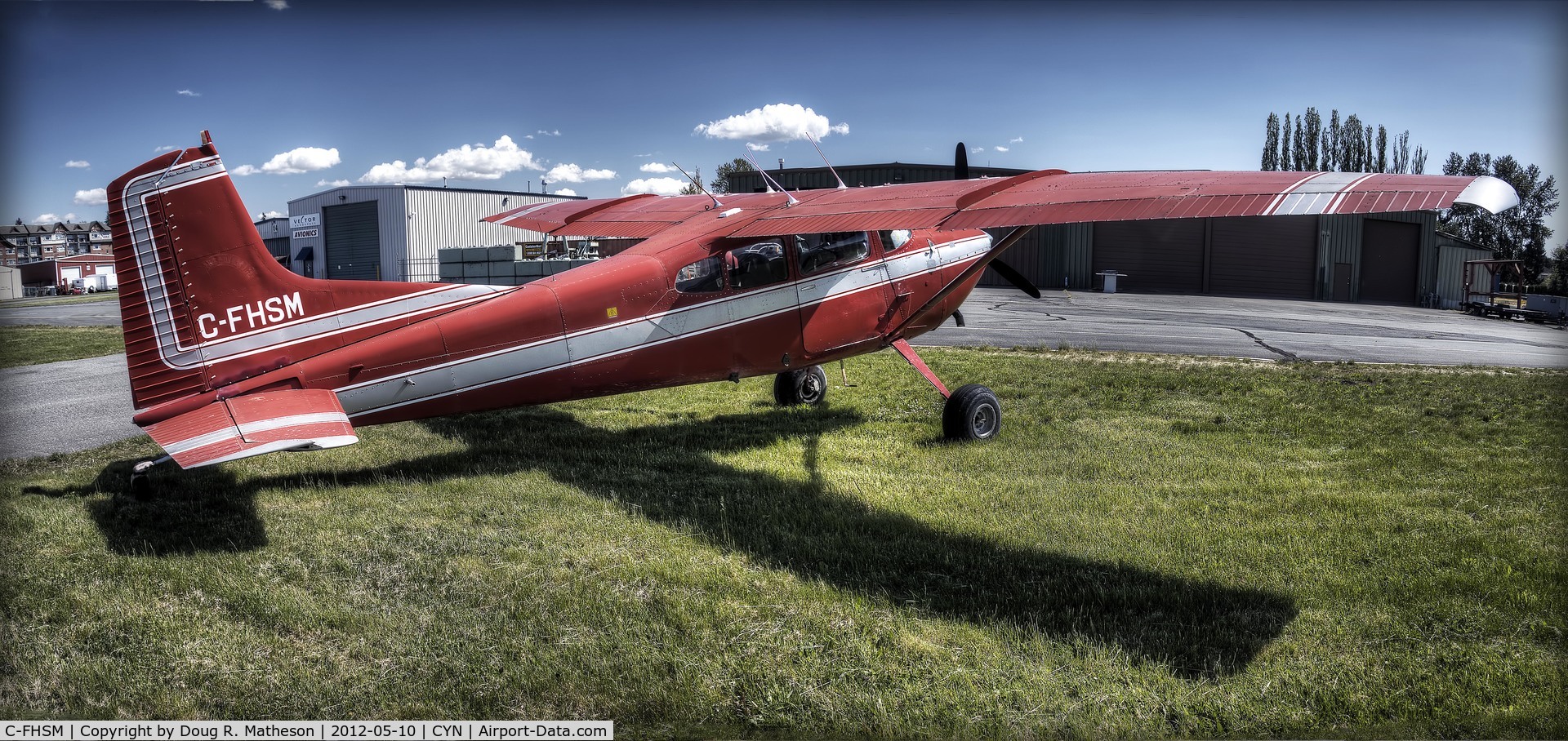 C-FHSM, 1973 Cessna A185F Skywagon 185 C/N 18502183, Langley Airport