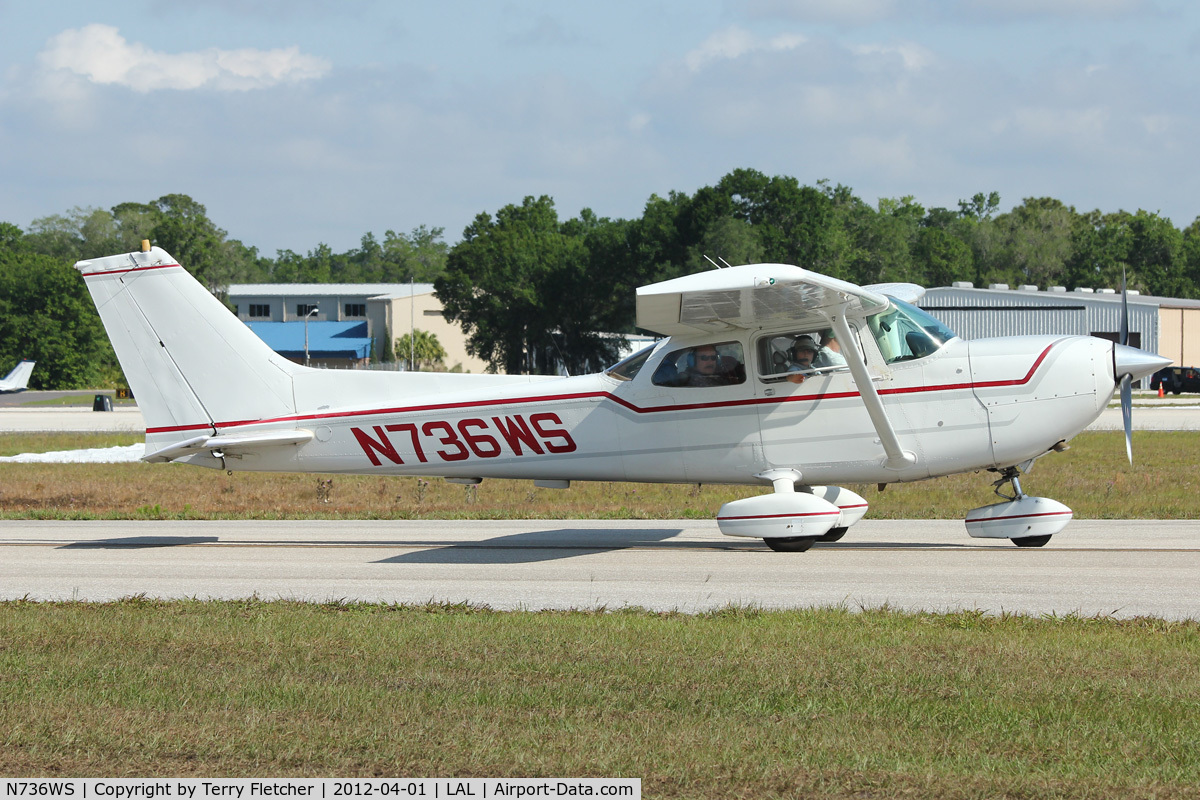 N736WS, 1977 Cessna R172K Hawk XP C/N R1722851, At 2012 Sun N Fun