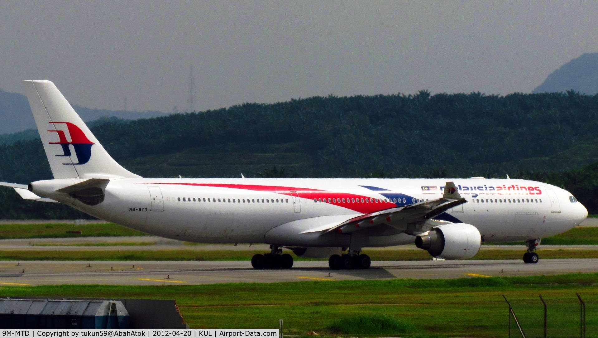 9M-MTD, 2011 Boeing A330-323X C/N 1234, Malaysia Airlines