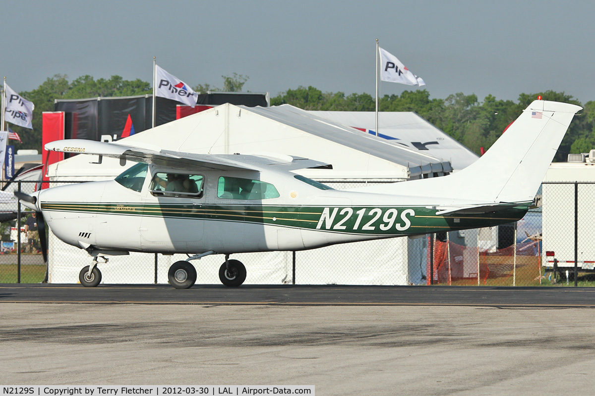 N2129S, 1975 Cessna T210L Turbo Centurion C/N 21061091, At 2012 Sun N Fun