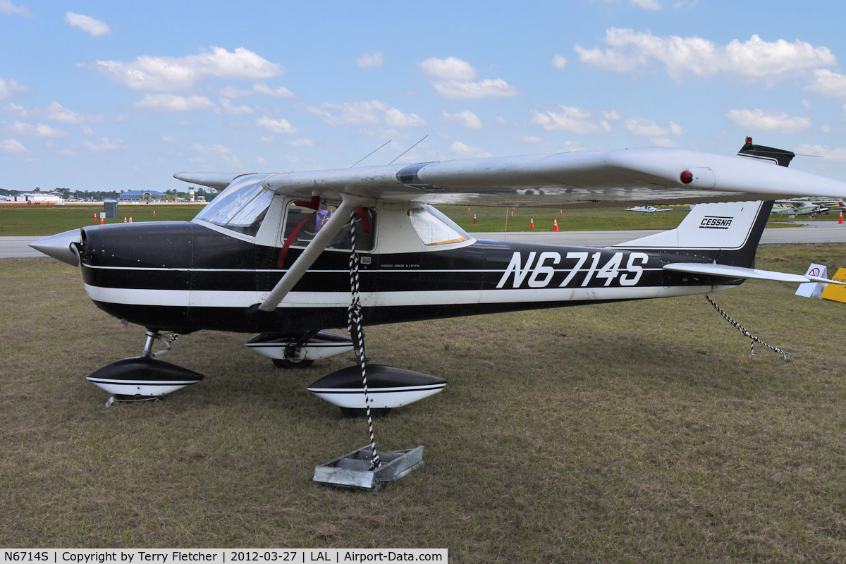 N6714S, 1967 Cessna 150H C/N 15067514, At 2012 Sun N Fun