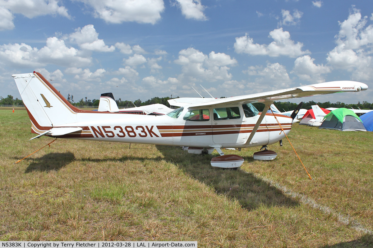 N5383K, 1980 Cessna 172P C/N 17274088, At 2012 Sun N Fun