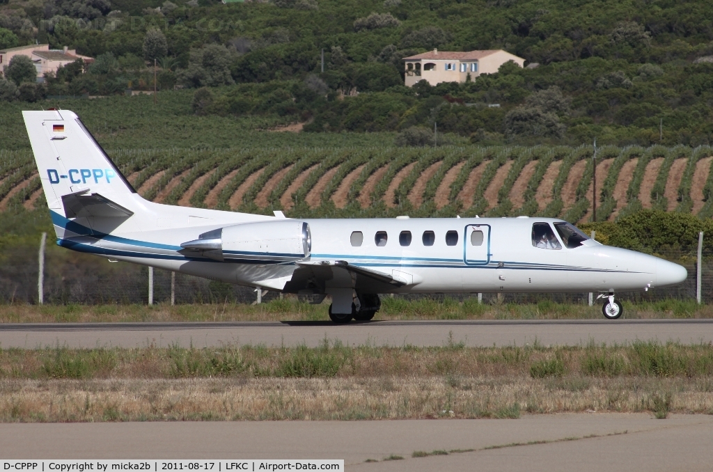 D-CPPP, 1998 Cessna 550B Citation Bravo C/N 550-0865, Taxiing