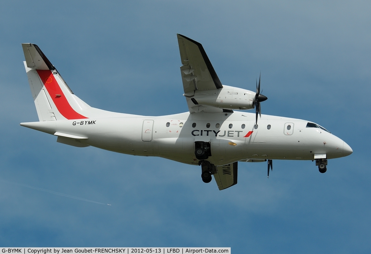 G-BYMK, 1996 Dornier 328-100 C/N 3062, CB941 from Lorient with FC Lorient football team