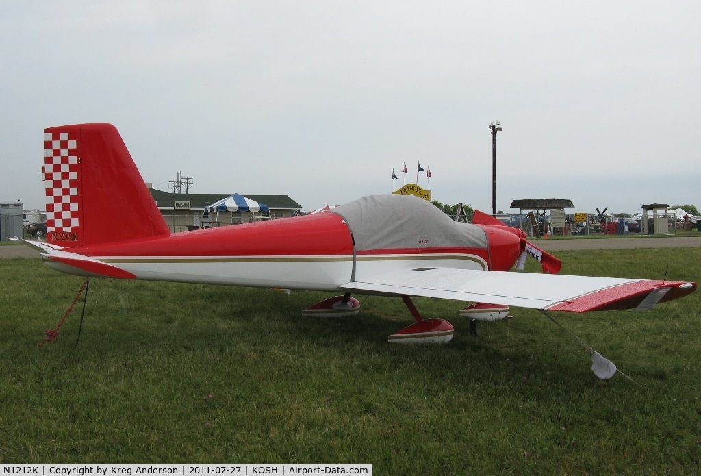 N1212K, 2010 Vans RV-12 C/N 120079, EAA AirVenture 2011