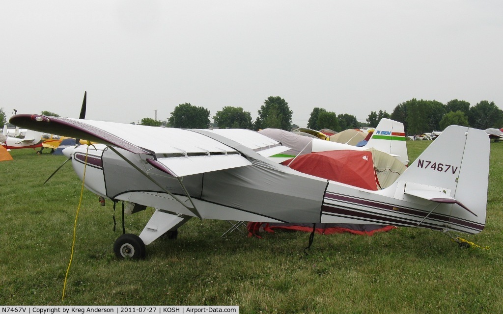 N7467V, 1997 Skystar Kitfox Series 5 C/N S9411-0072, EAA AirVenture 2011
