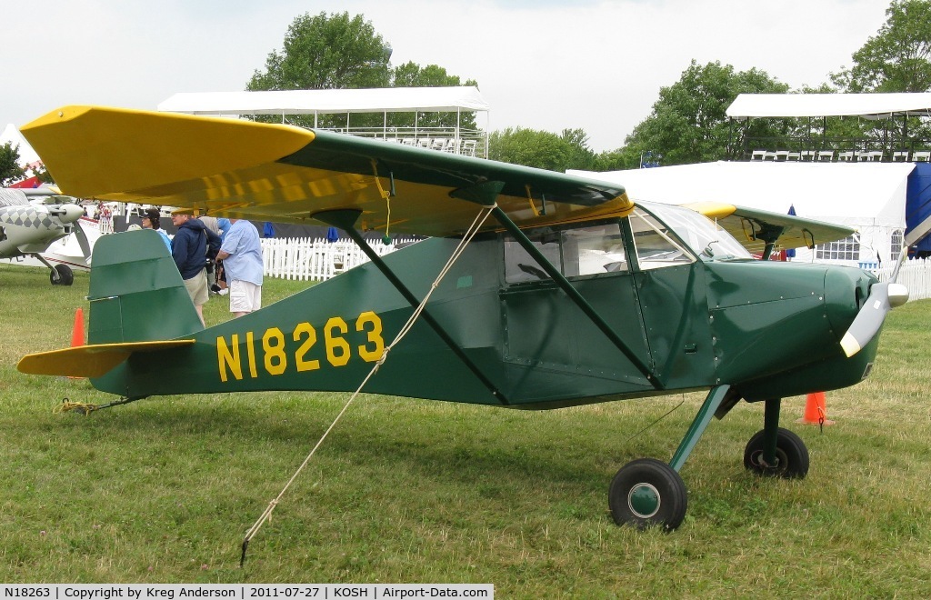 N18263, 2001 Wittman Buttercup C/N 001X, EAA AirVenture 2011