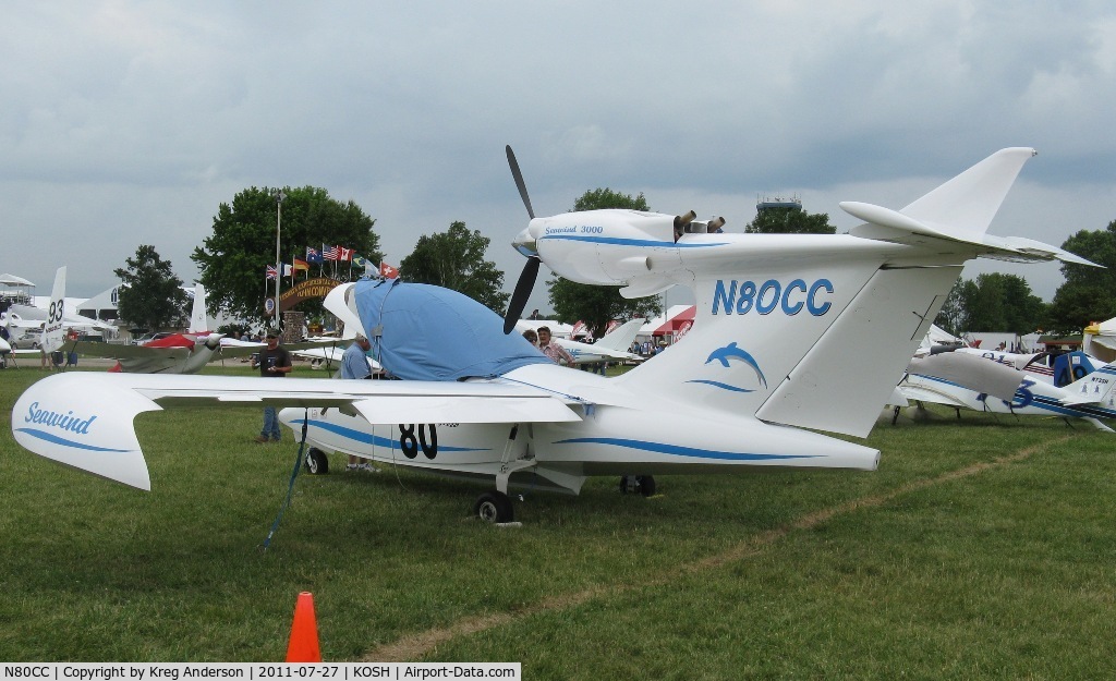 N80CC, 2001 Seawind 3000 C/N 042, EAA AirVenture 2011