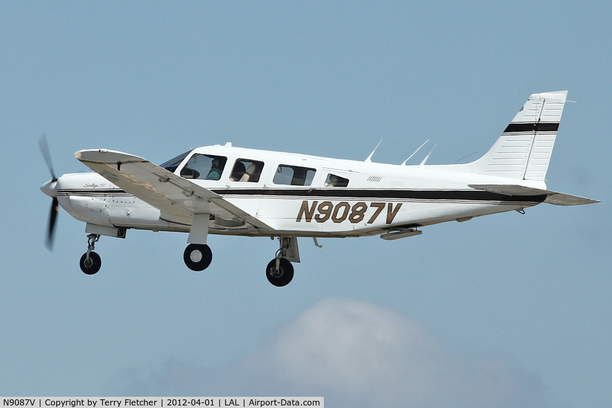 N9087V, 1986 Piper PA-32R-301 Saratoga C/N 32R-8613005, At 2012 Sun N Fun