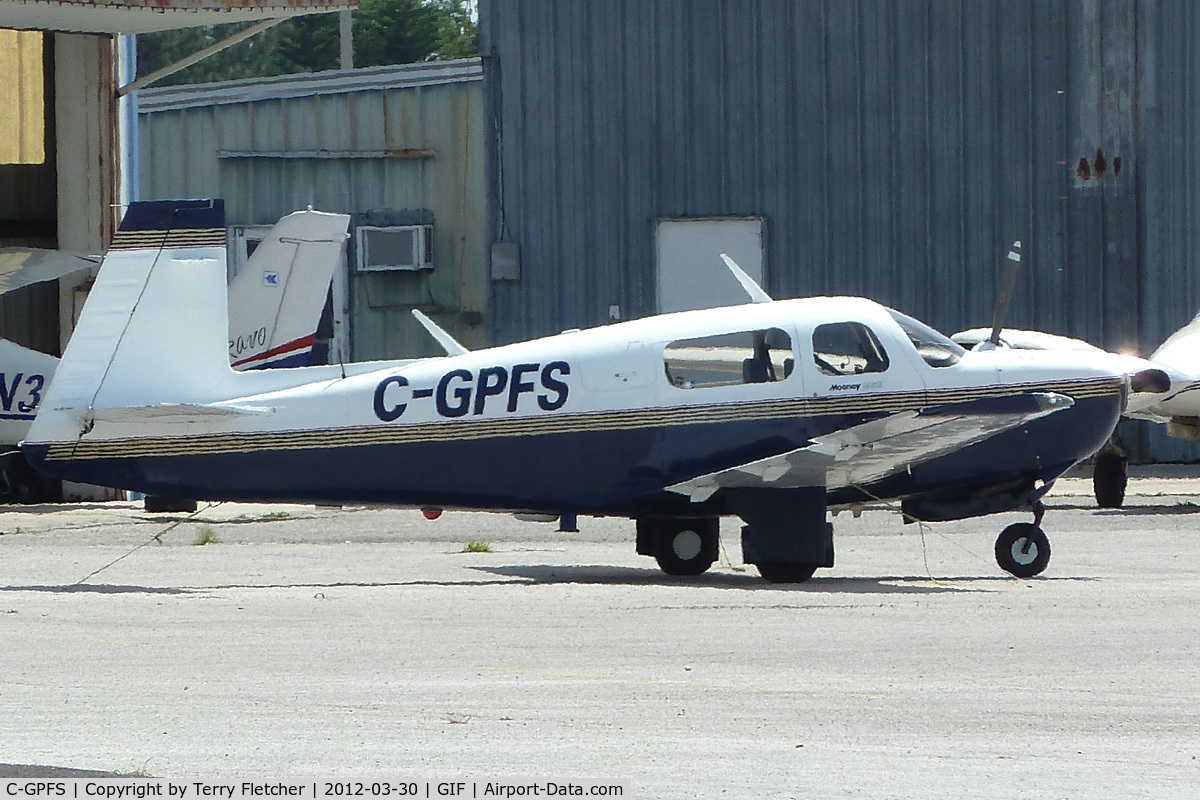 C-GPFS, 1997 Mooney M20J 201 C/N 24-3398, At Winter Haven , Florida