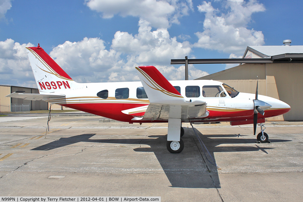 N99PN, 1973 Piper PA-31-350 Chieftain C/N 31-7305042, At Bartow Municipal Airport , Florida