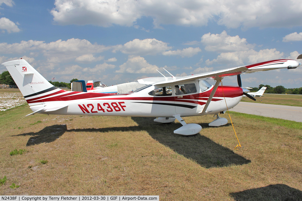 N2438F, 2006 Cessna 182T Skylane C/N 18281794, At Gilbert Airport , Winter Haven , Florida