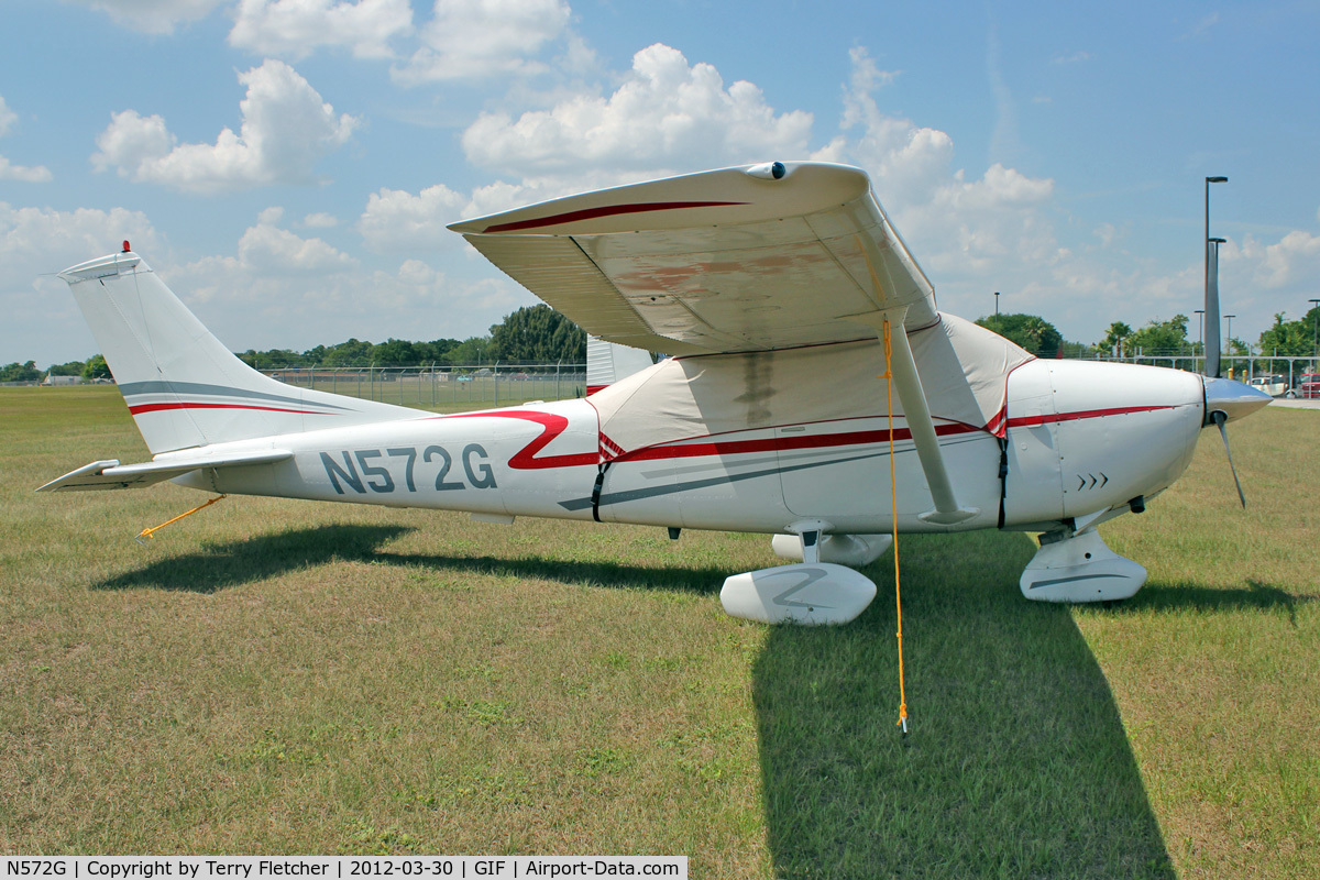 N572G, 1969 Cessna 182M Skylane C/N 18259932, At Gilbert Airport , Winter Haven , Florida