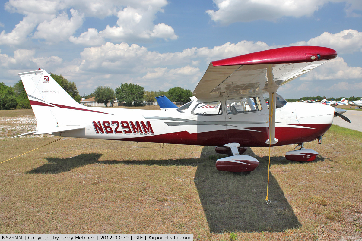 N629MM, 1973 Cessna 172M C/N 17262164, At Gilbert Airport ,Winter Haven , Florida