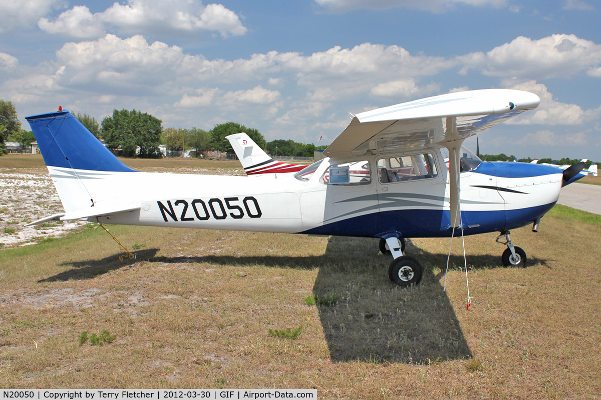 N20050, 1972 Cessna 172M C/N 17260962, At Gilbert Airport ,Winter Haven , Florida