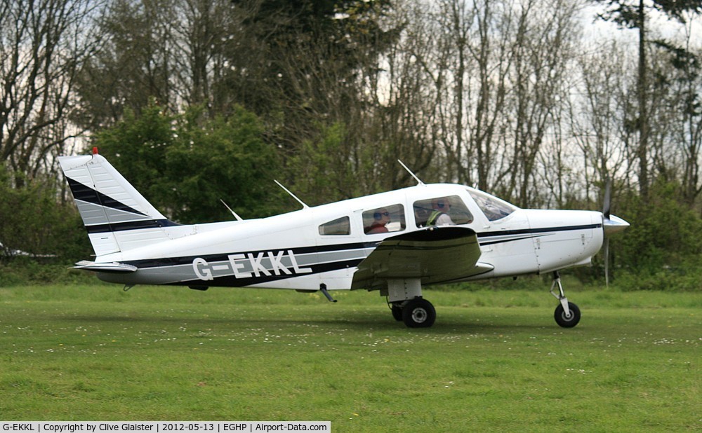 G-EKKL, 1984 Piper PA-28-161 Warrior II C/N 28-8416087, Ex: N43588 > D-EKKL(2) > G-EKKL - Once owned to, Apollo Aviation Advisory Ltd in April 2002 and currently in private hands since October 2009