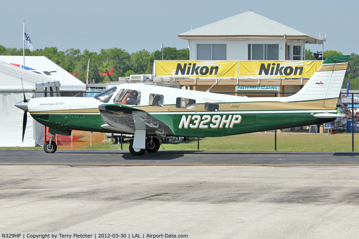 N329HP, 2000 Piper PA-32R-301 C/N 3246166, At 2012 Sun N Fun
