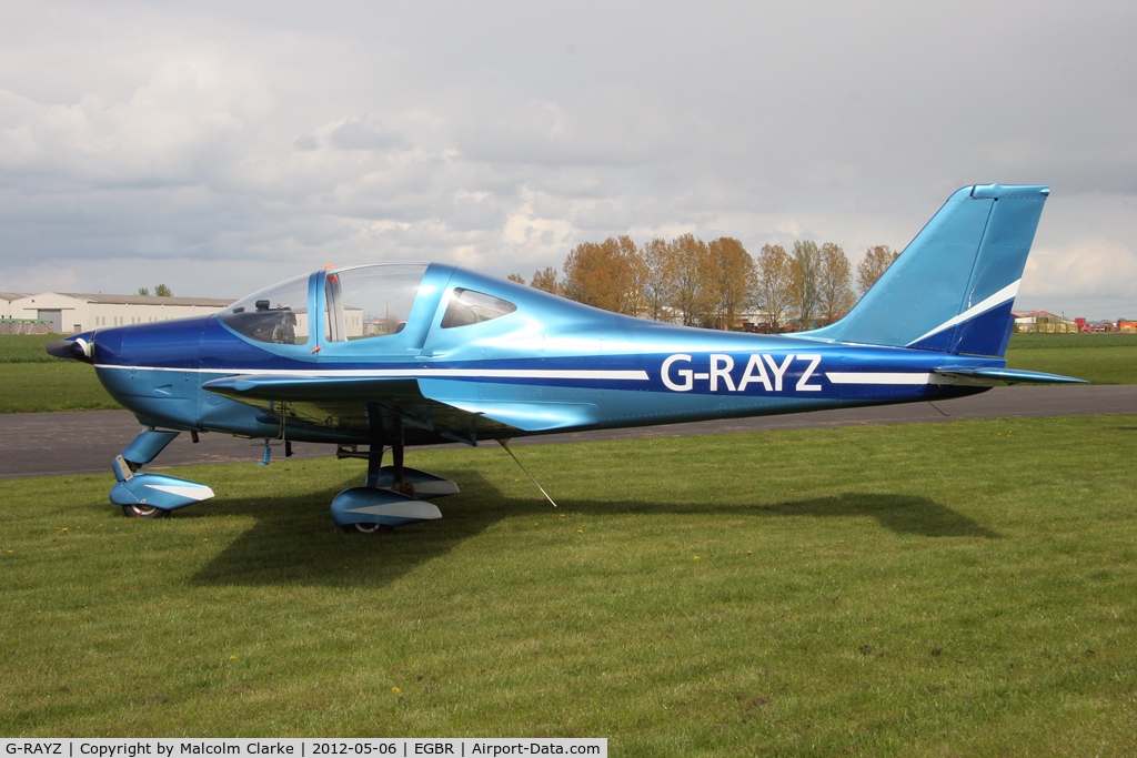 G-RAYZ, 2007 Tecnam P-2002EA Sierra C/N PFA 333-14567, Tecnam P-20002EA Sierrra at Breighton Airfield's 2012 May-hem Fly-In.