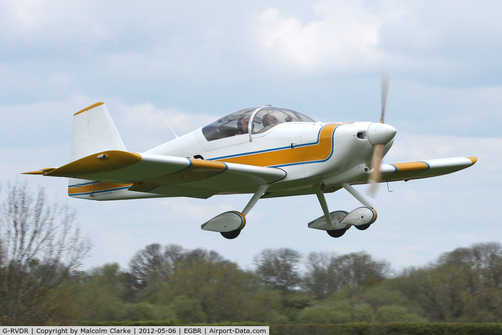G-RVDR, 2001 Vans RV-6A C/N PFA 181A-13098, Vans RV-6A at Breighton Airfield's 2012 May-hem Fly-In.