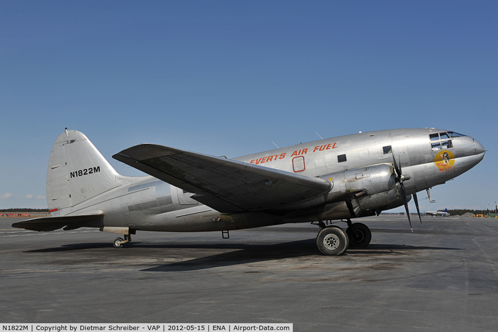 N1822M, 1945 Curtiss Wright C-46F-1CU C/N 22521, Everts C46