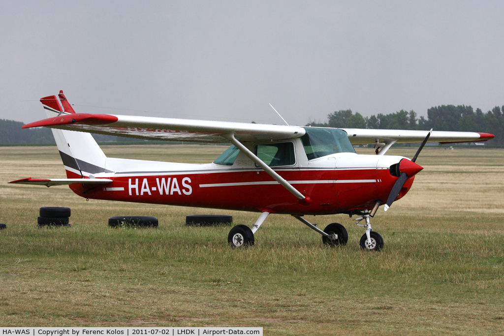 HA-WAS, 1981 Cessna 152 C/N 152-84953, Dunakeszi