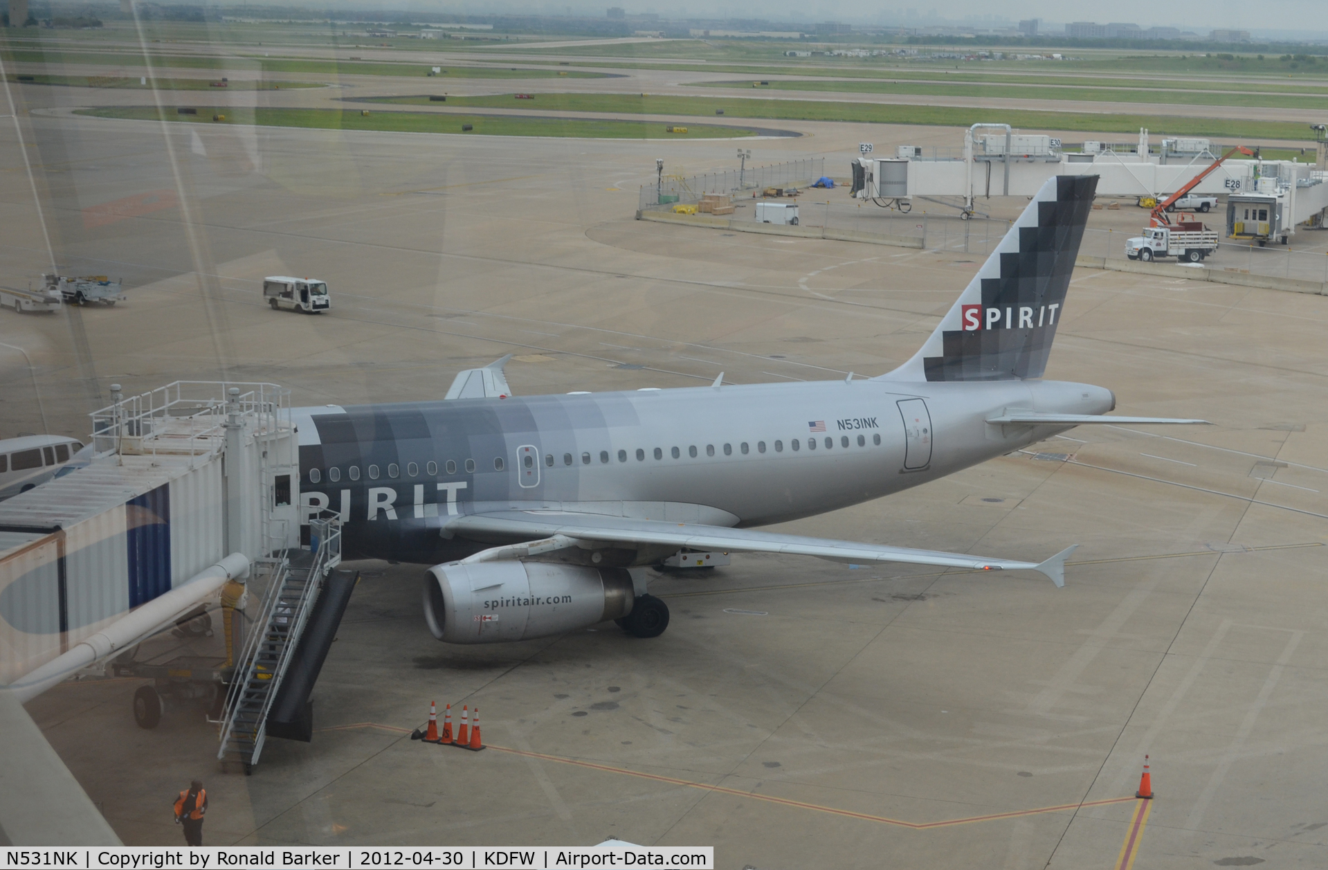 N531NK, 2007 Airbus A319-132 C/N 3026, DFW, TX