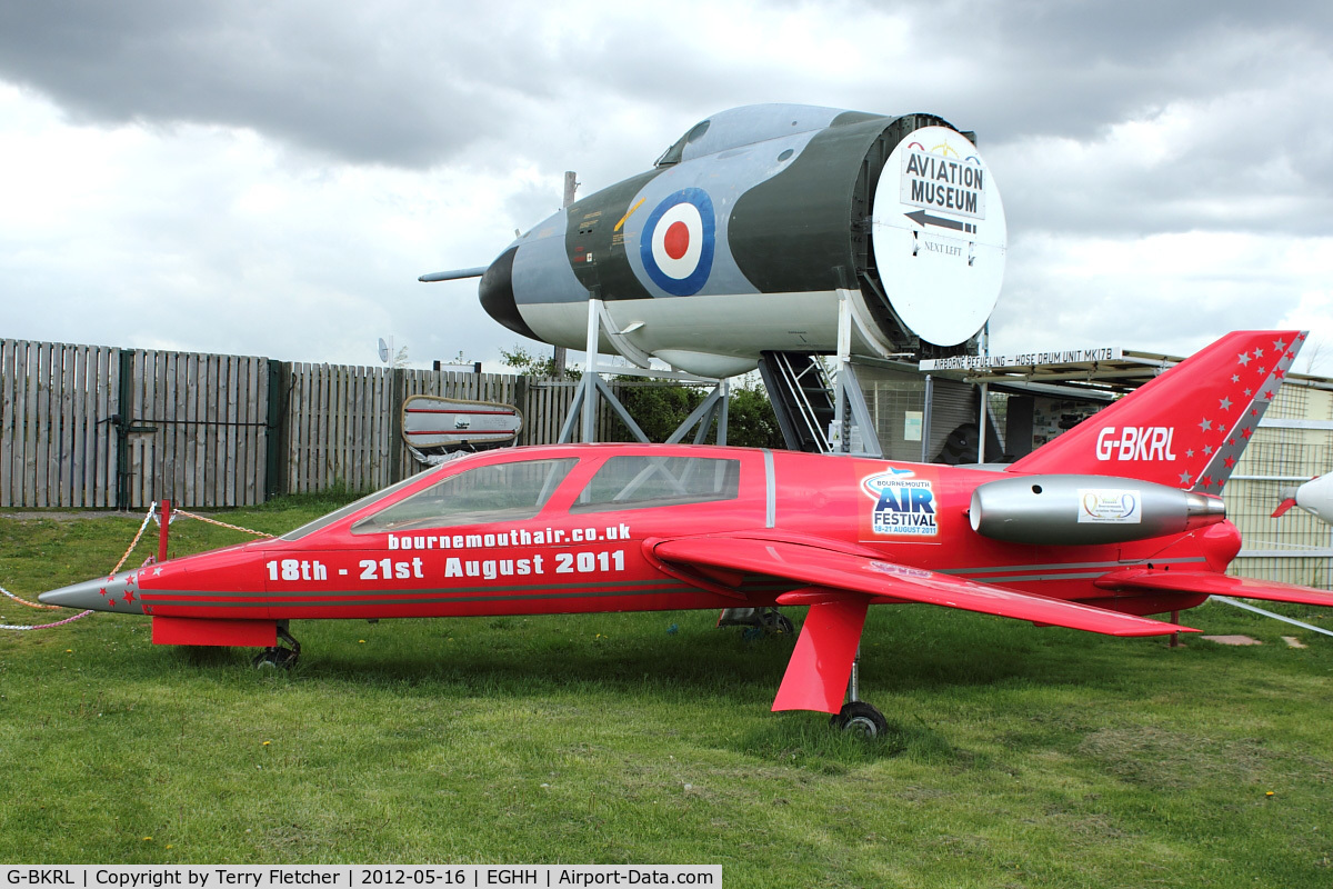 G-BKRL, Chichester-Miles Leopard C/N 001, At Bournemouth Aviation Museum