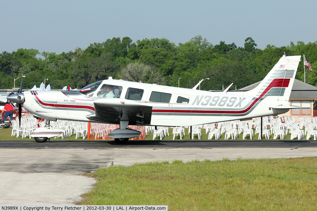 N3989X, 1975 Piper PA-32-300 Cherokee Six C/N 32-7640007, At 2012 Sun N Fun