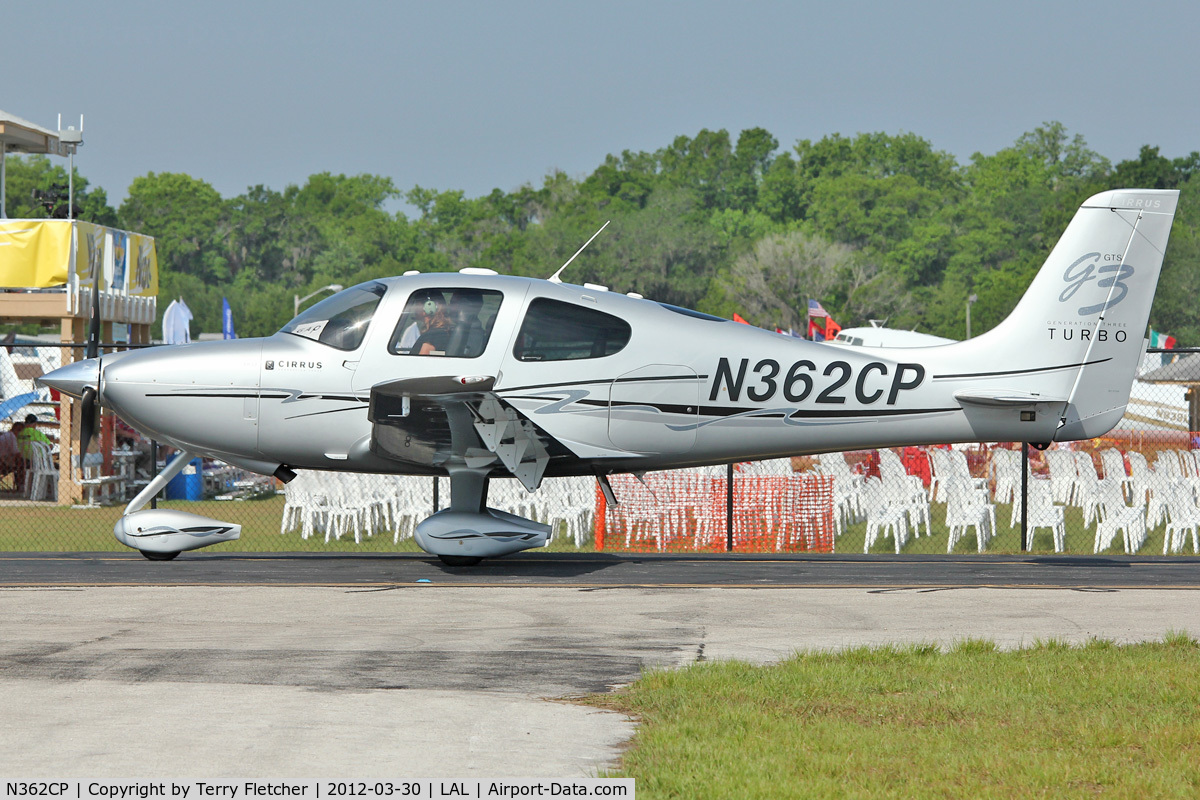 N362CP, 2008 Cirrus SR22 C/N 3048, At 2012 Sun N Fun