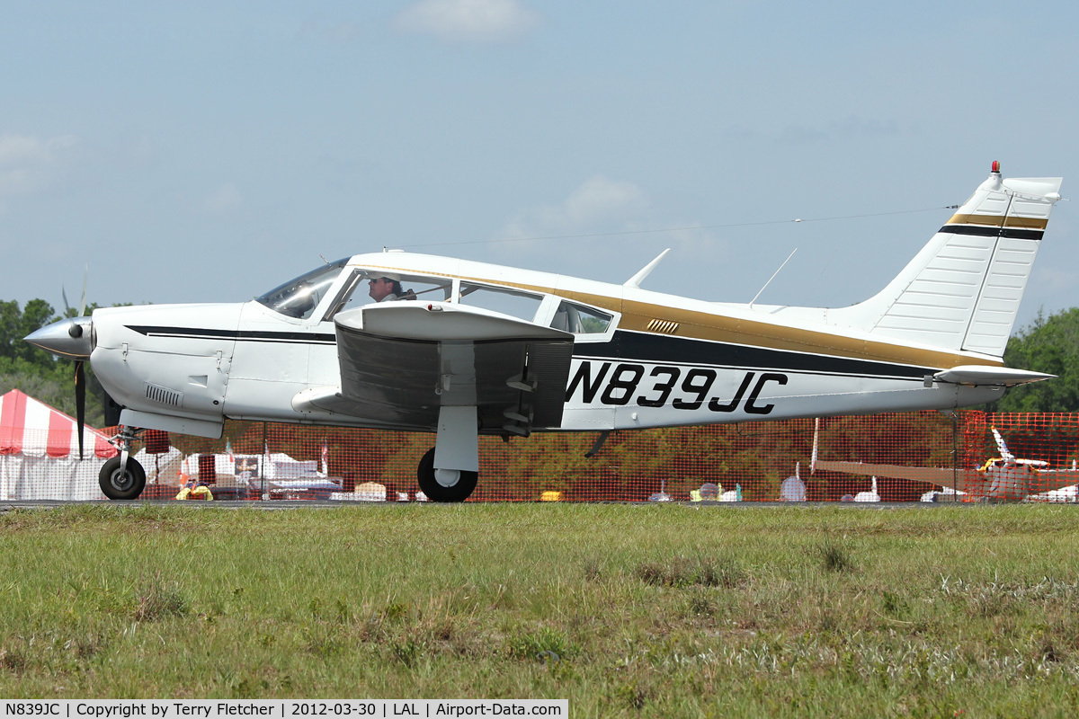 N839JC, 1973 Piper PA-28R-200 C/N 28R-7335193, At 2012 Sun N Fun