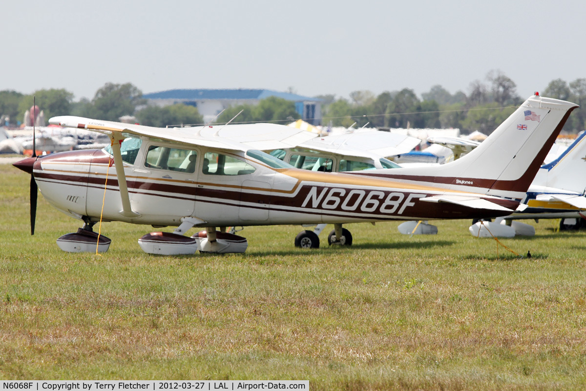 N6068F, 1975 Cessna 182P Skylane C/N 18264084, At 2012 Sun N Fun