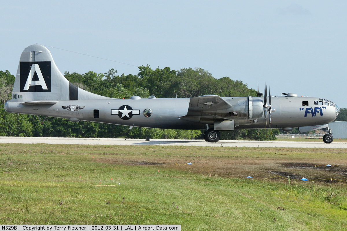 N529B, 1944 Boeing B-29A-60-BN Superfortress C/N 11547, At 2012 Sun N Fun