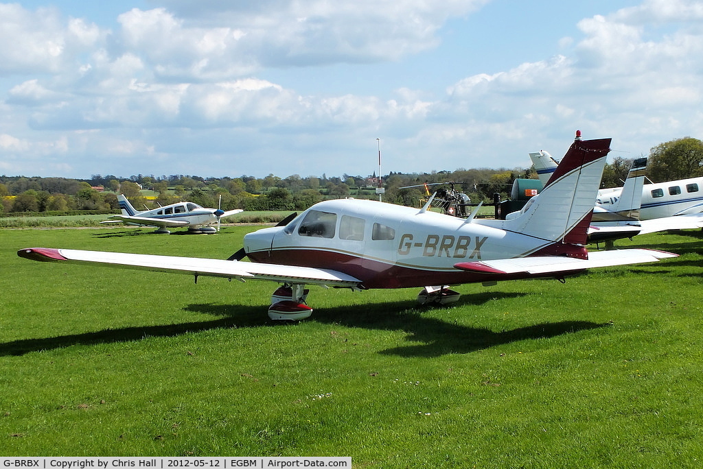 G-BRBX, 1976 Piper PA-28-181 Cherokee Archer II C/N 28-7690185, based at Tatenhill