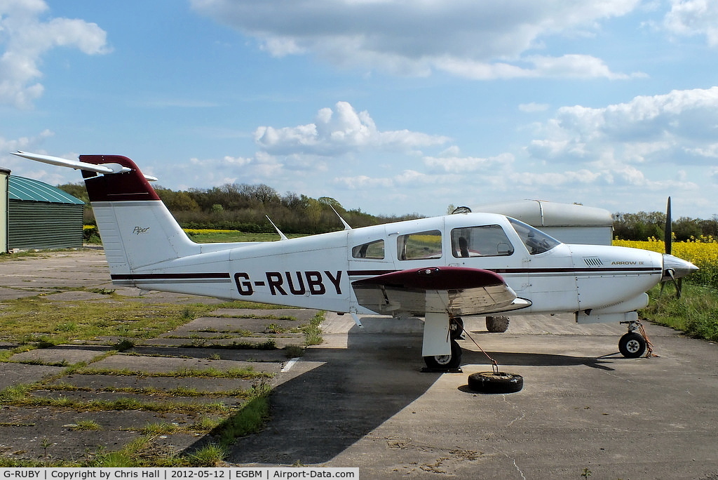 G-RUBY, 1983 Piper PA-28RT-201T Turbo Arrow IV C/N 28R-8331037, based at Tatenhill