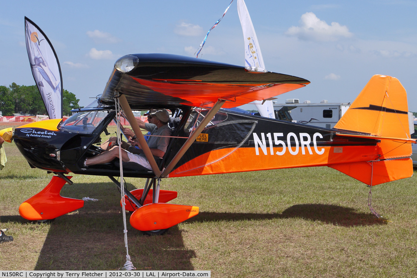 N150RC, Rainbow Aircraft Cheetah XLS C/N CH091, At 2012 Sun N Fun
