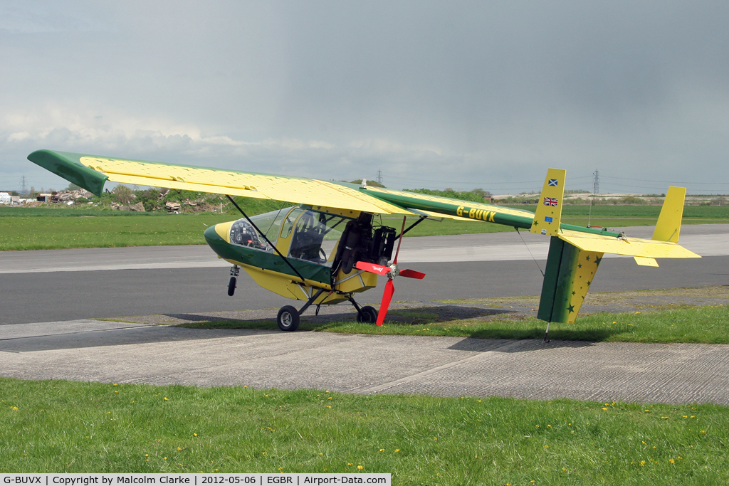 G-BUVX, 1994 CFM Streak Shadow C/N PFA 206-12410, CFM Streak Shadow at Breighton Airfield's 2012 May-hem Fly-In.