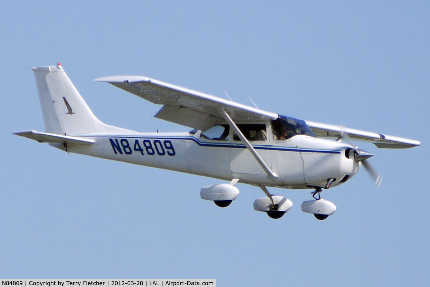 N84809, 1969 Cessna 172K Skyhawk C/N 17258621, At 2012 Sun N Fun