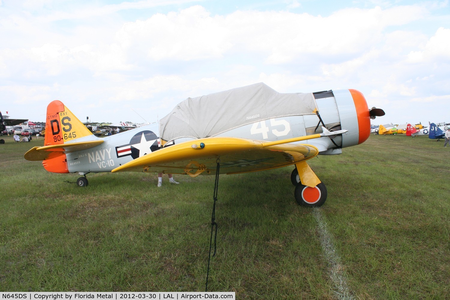 N645DS, 1944 North American SNJ-5 Texan Texan C/N 88-17678, SNJ-5