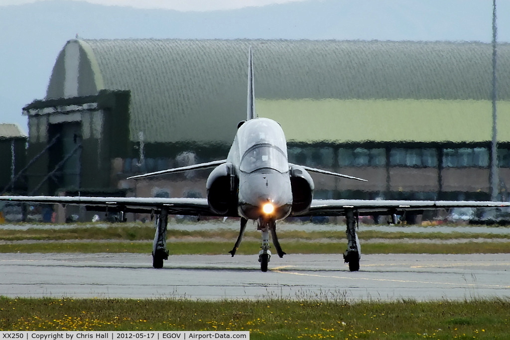 XX250, 1978 Hawker Siddeley Hawk T.1 C/N 086/312086, RAF 208(R) Sqdn