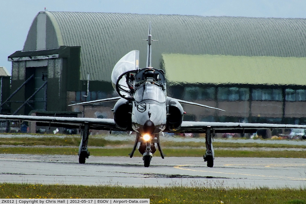 ZK012, 2008 British Aerospace Hawk T2 C/N RT003/1241, now wearing IV(Reserve) Squadron markings and coded C