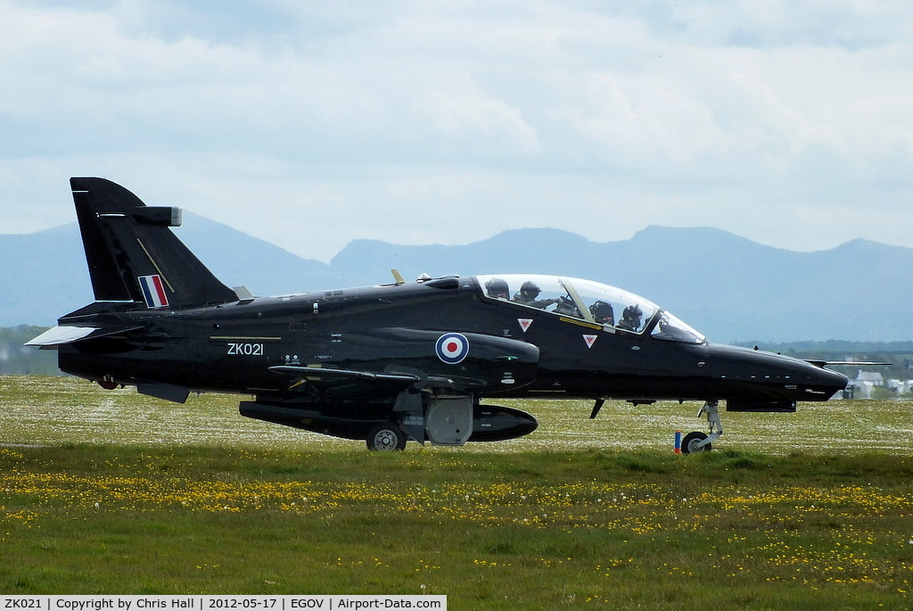 ZK021, 2009 BAe Systems Hawk T2 C/N RT012/1250, IV(Reserve) Squadron
