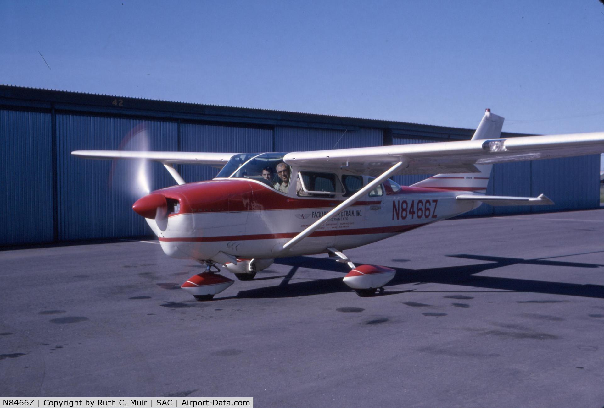 N8466Z, 1963 Cessna 210-5(205) C/N 2050466, Logan N. Muir, Pilot; ; 1965
