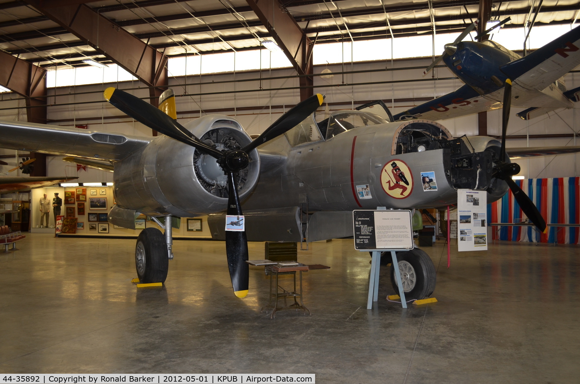 44-35892, 1944 Douglas A-26C Invader C/N 29171, Weisbrod Museum Pueblo