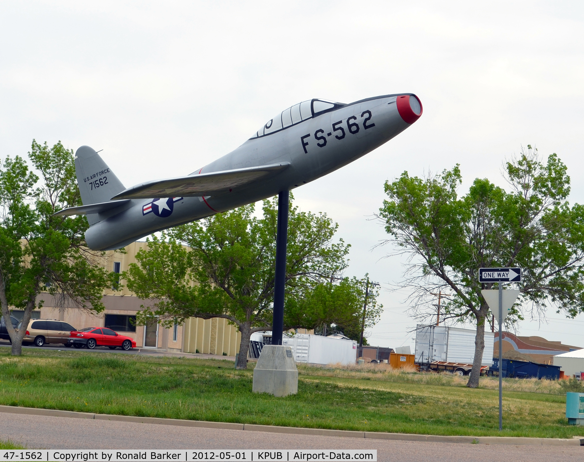 47-1562, Republic F-84C Thunderjet C/N Not found 47-1562, Weisbrod Museum Pueblo
