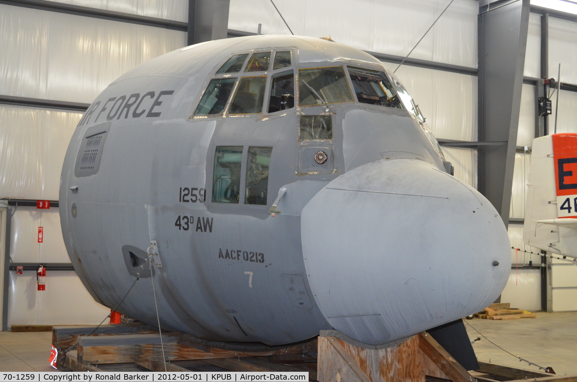 70-1259, 1970 Lockheed C-130E Hercules C/N 382-4404, Weisbrod Museum Pueblo